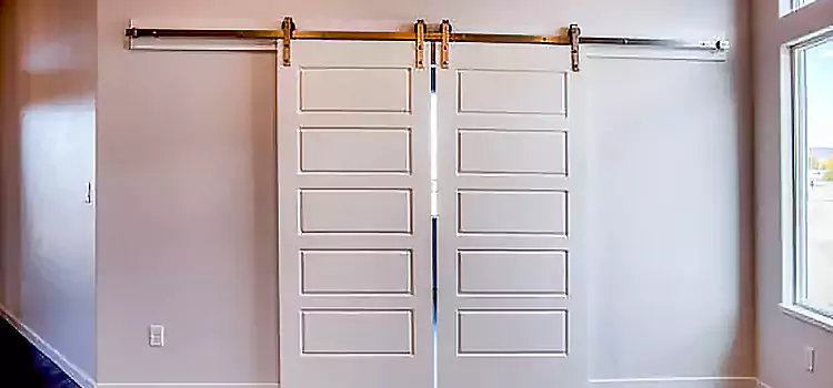 Glass Barn Door with Installation Hardware Kit Clifton