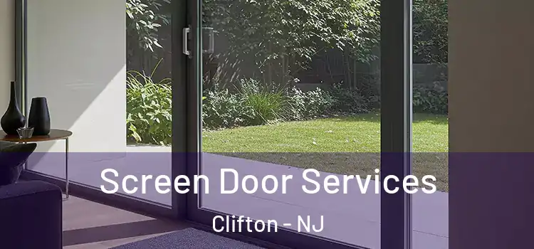 Screen Door Services Clifton - NJ